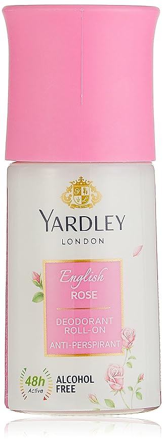 Yardley London English Rose Anti Perspirant Deodorant Roll On for Women