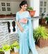 Vasthrlay Silver Banarasi Saree