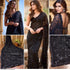 VasthrlaySequence Georgette Black Free Ethnic Wear