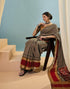 Vasthrlay Printed Weaving Unstitched Maroon Saree
