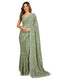 Vasthrlay Geogette Embroidery Unstitched Lightgreen Ethnic Wear