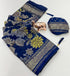 Vasthrlay Georgette Beautiful Aquablue