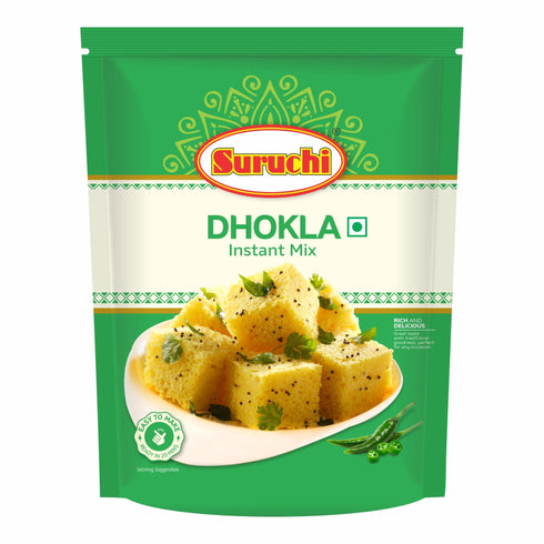 Suruchi Instant Breakfast Mix Pack of 2 Dhokla &