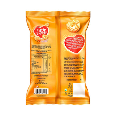 Britannia Little Hearts Biscuits