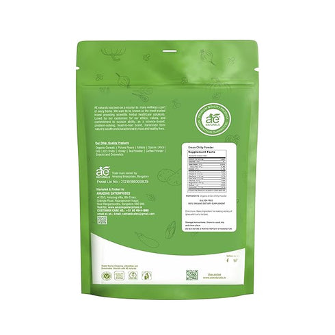 Ae Naturals Green Chilly Powder 250 g
