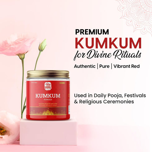 CHITRASHILA® 100% Herbal Original Pure Kumkum Powder