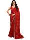 Vasthrlay Georgette Embroidery Dark Saree
