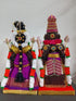 Breeze Handicrafts Traditional Marapachi Dolls – Balaji Padmavati Set with Dress
