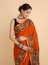 Vasthrlay Lightweight Breathable Traditional Printed Saree