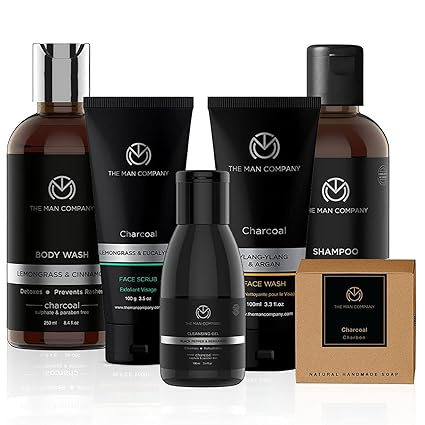 The Man Company Charcoal Grooming Kit