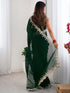 Vasthrlay Chanderi Printed Dark Saree