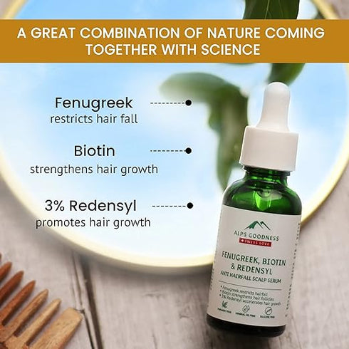 Alps Goodness Fenugreek Biotin and Redensyl Anti-Hairfall Hair Oil