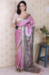 Vasthrlay Printed Unstitched Lavender Ethnic Wear