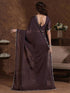 Vasthrlay Georgette Weaving Dusty Saree
