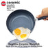 Hawkins Ceramic Nonstick Frying Pan 24 cm Diameter