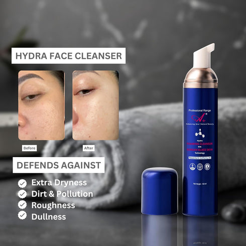 A+ Korean Glass Hydra Foaming Face Cleanser With Rice Water
