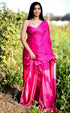 Vasthrlay Barbie Pleated Unstiched Ethnic Wear