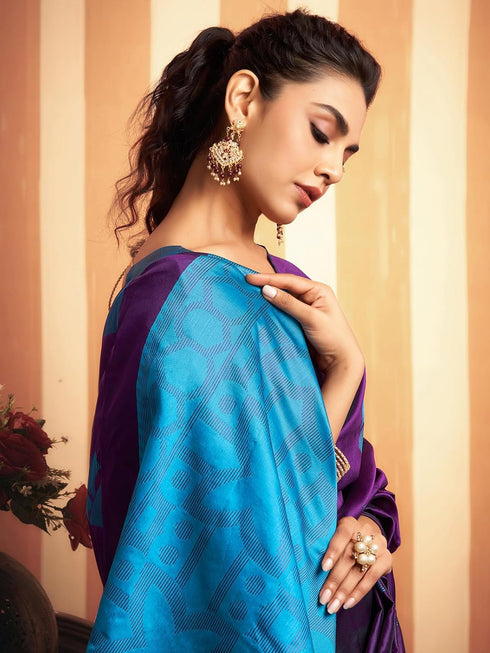 Vasthrlay Banarasi Jacquard Unstitched 3697s120n Teal