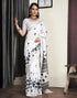 Vasthrlay Special Printed Unstitched Beige Saree