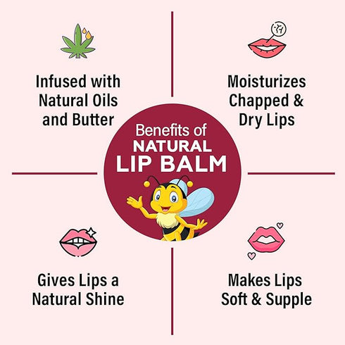 Babyorgano Natural Lip Balm 8gm