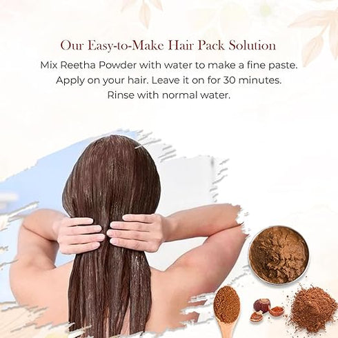 Mirintz 100% Natural Reetha Powder | (100 gms)
