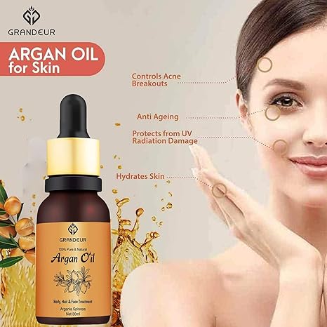 Grandeur 100% Pure & Natural Argan Oil 30ml
