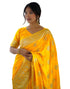 Vasthrlay Banarasi Weaving Unstitched Blue Saree