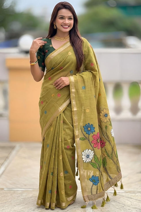 Vasthrlay Kanjivaram Cotton Blouse Ethnic Wear