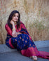 Vasthrlay Maroon Kanjivaram Saree