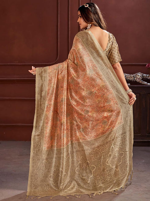 Vasthrlay Printed Unstitched Hs Ethnic Wear