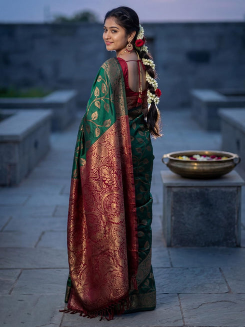 Vasthrlay Kanjivaram Woven Blouse Ethnic Wear