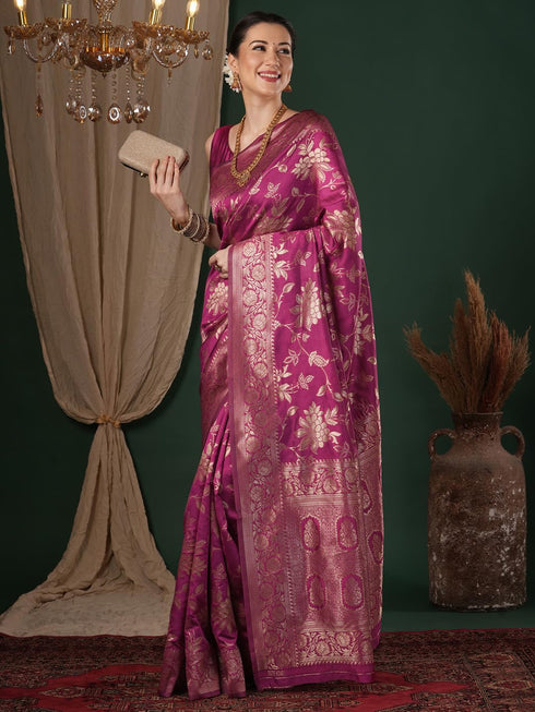 Vasthrlay Kanjivaram Woven Blouse Ethnic Wear
