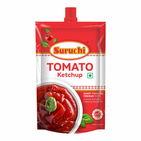 Suruchi Tomoto Ketchup 425g Pure & Natural Red Tomato