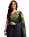 Vasthrlay Womens Printed Unstitched White Saree