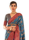 Vasthrlay Women's Cotton Designer Unstitched Saree