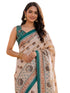 Vasthrlay Banglori Printed Dusty Saree