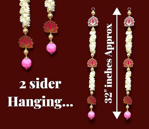 HEGIENES DECOR'S Traditional Lotus Door Hanging