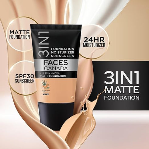 FACESCANADA Airbrushed Glow Full Combo