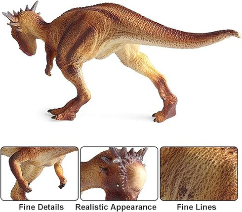 Realistic Pachycephalosaurus Dinosaur Toy for Kids 3-15 Years Big Size