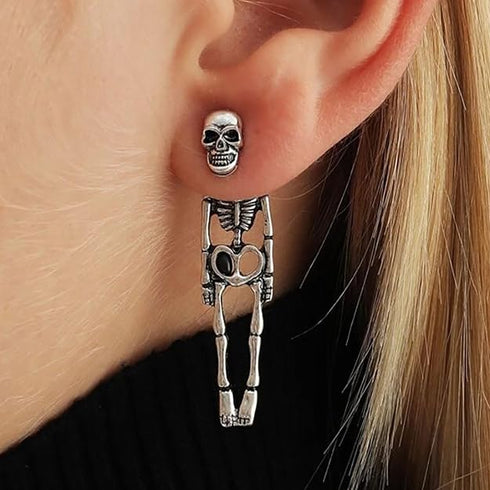 Halloween Earrings for Women Skeleton Earrings