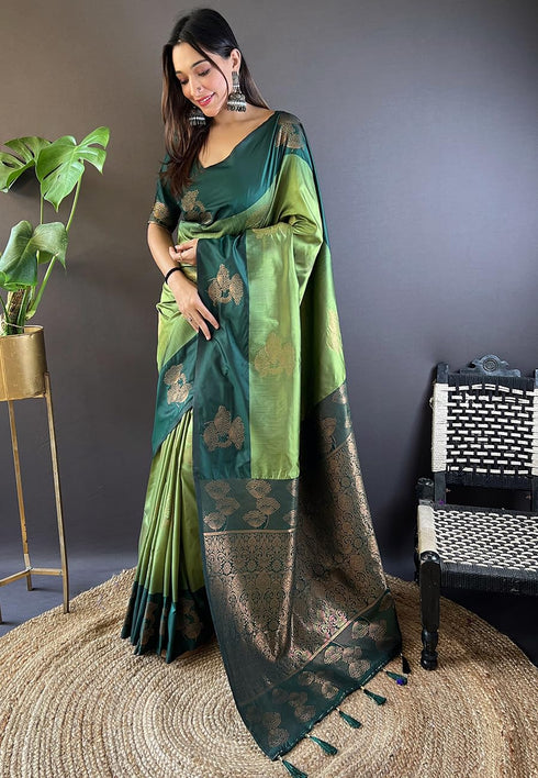 Vasthrlay Kanjivaram Woven Blouse Ethnic Wear