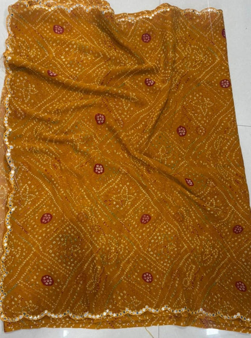 Vasthrlay Georgette Sequined Embroidered Designer