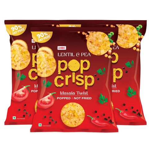 UNIBIC POP Crisp & Lentil and Pea
