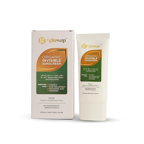 HK Glowup Invisible Vitamin C Sunscreen SPF 50