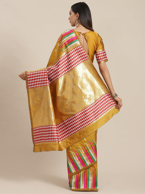 Vasthrlay Banarasi Weaving Saree