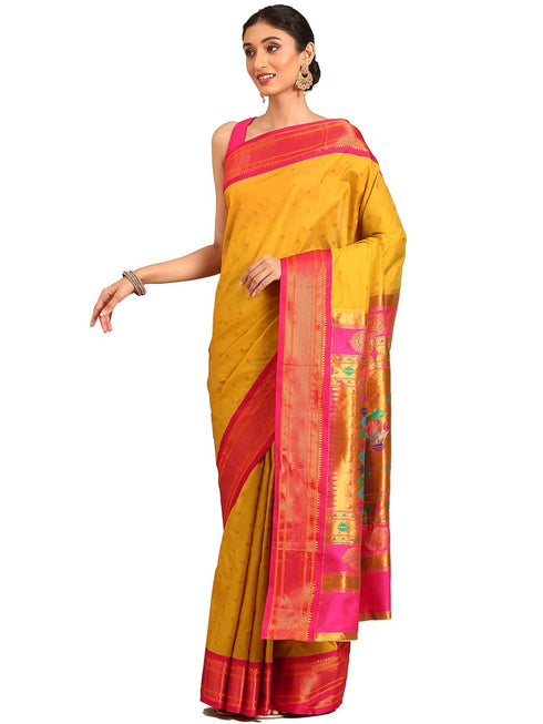 Vasthrlay Paithani Bottle Saree
