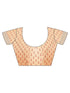 Vasthrlay Geometric Unstitched Peach Ethnic Wear