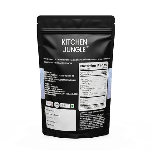 Kitchen Jungle Elaichi Powder Green Cardamoms