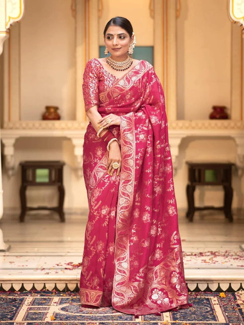 Vasthrlay Banarasi Decorative Traditional Az Ys Nazli Ethnic Wear
