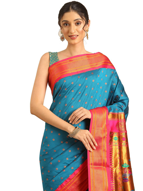 Vasthrlay Paithani Bottle Saree